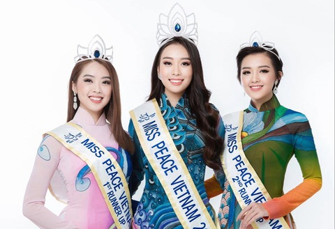 Top 3 Miss Peace Vietnam 2022 - Ảnh: BTC Top 3 Miss Peace Vietnam 2022 - Ảnh: BTC