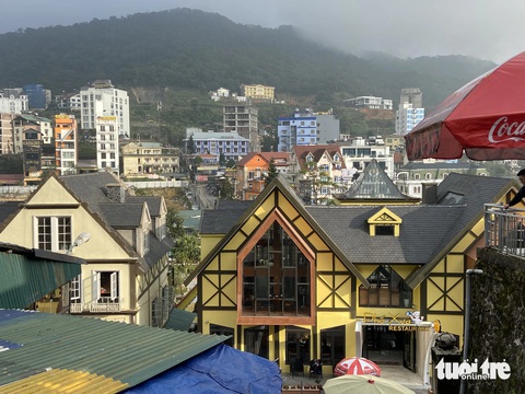 Chuyên gia: Công trình hơn 200 phòng khách sạn trong Vườn quốc gia Tam Đảo là rất lớn- Ảnh 3. Thị trấn du lịch Tam Đảo đang