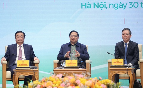 Thủ tướng Chính phủ đối thoại với nông dân- Ảnh 1. Thủ tướng Phạm Minh Chính chủ trì hội nghị đối thoại với nông dân - Ảnh: VGP