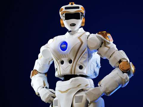 Những robot gây ấn tượng mạnh trong năm 2023- Ảnh 1. Robot Valkyrie (R5) - robot hình người mới nhất của NASA - Ảnh: NASA