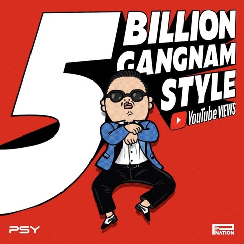 Gangnam Style của Psy trở thành MV K-pop đầu tiên đạt 5 tỉ lượt xem- Ảnh 1. ‘Gangnam Style’ của Psy trở thành MV K-pop đầu tiên đạt 5 tỉ lượt xem trên YouTube