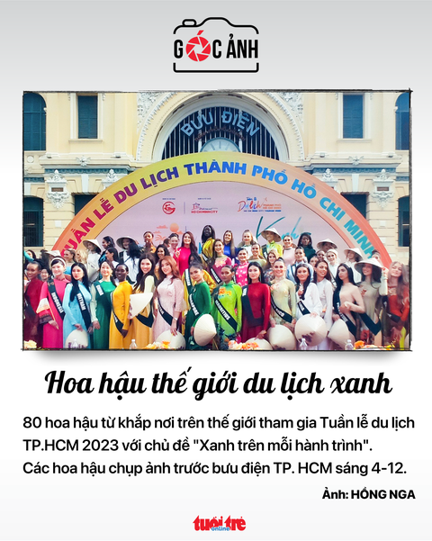 Hoa hậu thế giới du lịch xanh - Ảnh: HỒNG NGA Hoa hậu thế giới du lịch xanh - Ảnh: HỒNG NGA