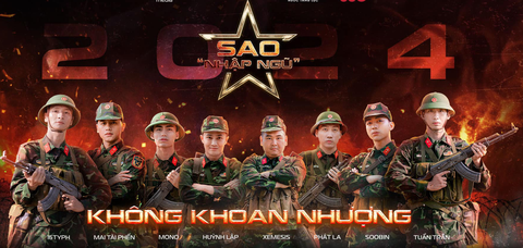 Các nghệ sĩ tham gia Sao nhập ngũ 2024 - Ảnh: BTC Các nghệ sĩ tham gia Sao nhập ngũ 2024 - Ảnh: BTC