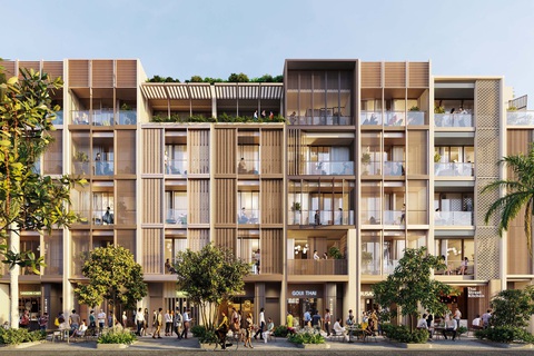 The Global City tung ra SOHO Park View với mặt tiền đường lớn thuận tiện kinh doanh hoặc cho thuê.