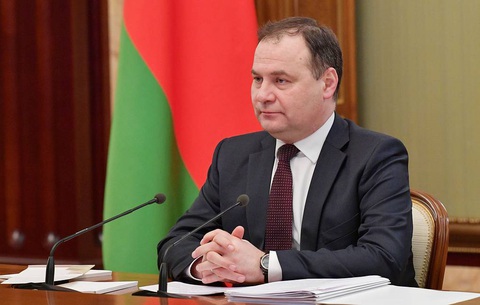 Thủ tướng Belarus có chuyến công du đầu tiên đến Việt Nam- Ảnh 1. Thủ tướng Belarus Roman Golovchenko - Ảnh: TASS