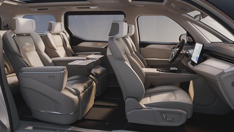 Volvo EM90 có thể không bán ở Việt Nam- Ảnh 8. Volvo EMP90 sở hữu không gian như khoang hạng nhất trên máy bay - Ảnh: Volvo