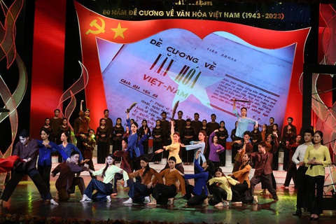 Kỷ niệm 80 năm ra đời Đề cương về Văn hóa Việt Nam vào bình chọn sự kiện văn hóa tiêu biểu năm 2023 - Ảnh: BTC Kỷ niệm 80 năm ra đời Đề cương về văn hóa Việt Nam vào bình chọn sự kiện văn hóa tiêu biểu năm 2023 - Ảnh: BTC