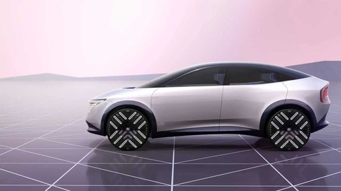Xe điện bán chạy nhất một thời Nissan Leaf thành SUV thế nào?- Ảnh 3. Việc đổi thiết kế xe thành SUV, thậm chí SUV lai coupe, vừa giúp dòng tên này hút khách hơn, vừa cải thiện khả năng khí động học - Ảnh: Nissan