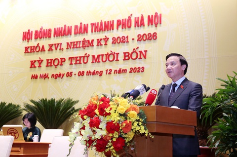 Lãnh đạo Quốc hội đề nghị Hà Nội lấy phiếu tín nhiệm cần tránh hình thức- Ảnh 3. Phó chủ tịch Quốc hội Nguyễn Khắc Định - Ảnh: QUANG VIỄN
