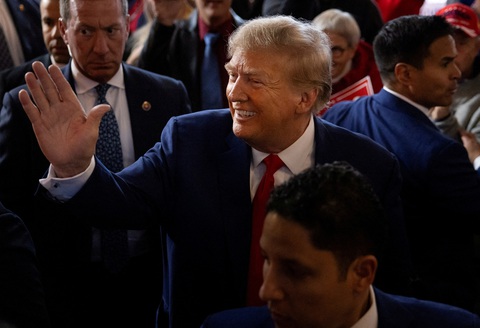 Cựu tổng thống Mỹ Donald Trump - Ảnh: REUTERS Cựu tổng thống Mỹ Donald Trump - Ảnh: REUTERS
