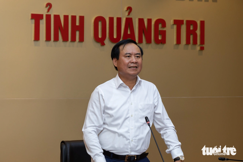 Chủ tịch UBND Quảng Trị có số phiếu 'tín nhiệm thấp' cao nhất- Ảnh 1. Ông Võ Văn Hưng - chủ tịch UBND tỉnh Quảng Trị - Ảnh: HOÀNG TÁO