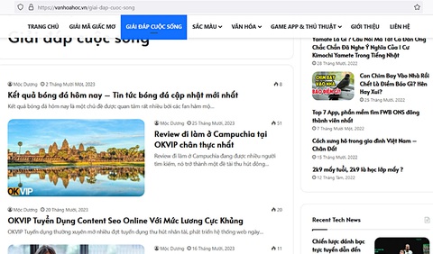Trang mạng có tên Trung tâm văn hóa học lý luận đăng nhiều quảng cáo cờ bạc, tuyển lao động “việc nhẹ lương cao” Trang mạng có tên Trung tâm văn hóa học lý luận đăng nhiều quảng cáo cờ bạc, tuyển lao động “việc nhẹ lương cao”