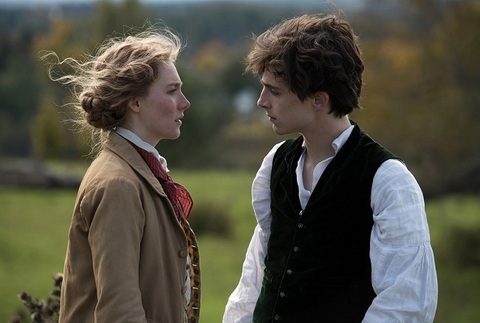 Hành trình thành sao hạng A Hollywood, hẹn hò toàn bạn gái xinh đẹp của Timothée Chalamet- Ảnh 3. Timothée Chalamet đóng vai phụ trong Little women - Ảnh: Variety