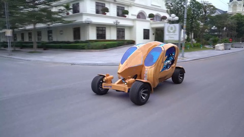Thợ Việt gây kinh ngạc khi chế xe gỗ cho người ngoài hành tinh- Ảnh 10. Thợ Việt gây kinh ngạc khi chế xe gỗ cho người ngoài hành tinh- Ảnh 10.