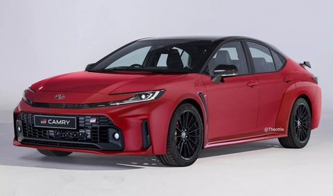 Toyota Camry đời mới sẽ có bản thể thao như thế này?- Ảnh 1. Phác họa thiết kế phiên bản thể thao Gazoo Racing (GR) của Toyota Camry đời mới - Ảnh: Theottle