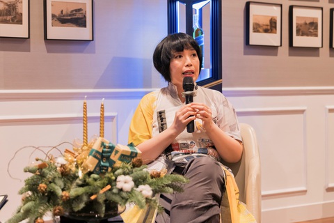 Nghệ sĩ piano Bích Trà: Tôi đi từng bước nhỏ- Ảnh 4. Nghệ sĩ Bích Trà chia sẻ về những thử thách và vẻ đẹp của CD đương đại vừa ra mắt - Ảnh: BTC