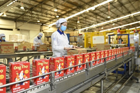 Sữa đặc Ông Thọ, món quà xa xỉ của tuổi thơ- Ảnh 2. Ông Thọ là một trong những ngành hàng chủ lực của Vinamilk