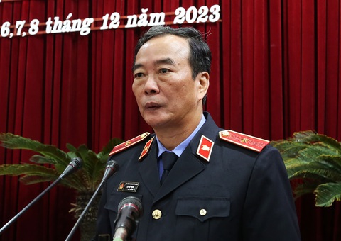 Viện trưởng VKSND tỉnh Thái Bình thông tin về hành vi của ông Lưu Bình Nhưỡng- Ảnh 1. Ông Lại Hợp Mạnh - viện trưởng Viện Kiểm sát nhân dân tỉnh Thái Bình - thông tin thêm liên quan việc khởi tố, bắt giam ông Lưu Bình Nhưỡng - Ảnh: TRỊNH CƯỜNG