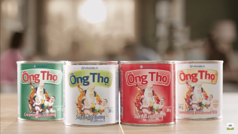 Sữa đặc Ông Thọ, món quà xa xỉ của tuổi thơ- Ảnh 1. Người Việt Nam đã quá quen thuộc với thương hiệu sữa đặc Ông Thọ của Vinamilk