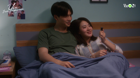 Minh Trang vai Nhật Phương và Quốc Anh vai Mạnh Dũng trong phim Yêu trước ngày cưới - Ảnh: ĐPCC Minh Trang vai Nhật Phương và Quốc Anh vai Mạnh Dũng trong phim Yêu trước ngày cưới - Ảnh: ĐPCC