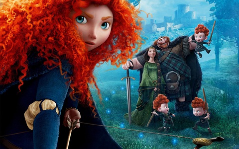 Những thông điệp ý nghĩa đến từ các bộ phim hoạt hình của Pixar- Ảnh 9. Nhân vật trong phim Brave.