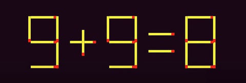 Thử tài IQ: Di chuyển hai que diêm để 5x2=8 thành phép tính đúng- Ảnh 3. Thử tài IQ: Di chuyển hai que diêm để 5x2=8 thành phép tính đúng- Ảnh 3.