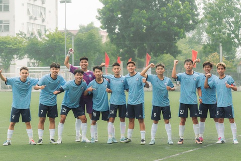 Trường Đại học Sư phạm Hà Nội là một trong 2 tân binh lần đầu tham dự Giải vô địch bóng đá nam sinh viên toàn quốc SV Cup 2023 và vào thẳng vòng chung kết - Ảnh: SV CUP Trường đại học Sư phạm Hà Nội là một trong hai tân binh lần đầu tham dự Giải vô địch bóng đá nam sinh viên toàn quốc SV Cup 2023 và vào thẳng vòng chung kết - Ảnh: SV Cup