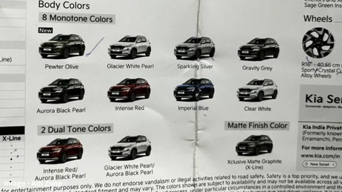 Kia Sonet 2024 lộ hàng loạt thông số, hé lộ dàn trang bị mới- Ảnh 7. Kia Sonet 2024 lộ hàng loạt thông số, hé lộ dàn trang bị mới- Ảnh 7.