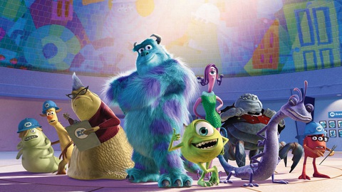 Những thông điệp ý nghĩa đến từ các bộ phim hoạt hình của Pixar- Ảnh 2. Các nhân vật trong phim Monster, Inc.