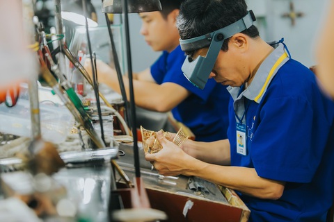 Chiếc nhẫn cưới PNJ còn lại- Ảnh 2. PNJ đã khẳng định năng lực chế tác qua từng sản phẩm - Ảnh: PNJ