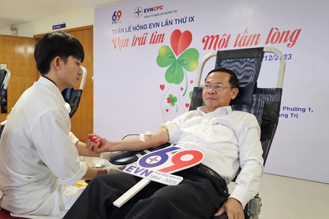 Chương trình Tuần lễ hồng EVN lần thứ IX năm 2023 tại Quảng Trị- Ảnh 3. Chương trình Tuần lễ hồng EVN lần thứ IX năm 2023 tại Quảng Trị- Ảnh 3.