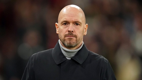HLV Ten Hag không cho các cầu thủ Man Utd có thêm ngày nghỉ- Ảnh 1. HLV Ten Hag muốn cầu thủ Man Utd phải cống hiến hết mình cho đội bóng - Ảnh: Getty