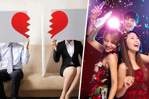 Cô gái tổ chức tiệc hoành tráng mừng ly hôn chồng cũ- Ảnh 1. Ngày càng nhiều người trẻ ở Trung Quốc chọn cách công khai ăn mừng khi ly hôn. Ảnh: SCMP