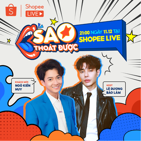 Mừng sinh nhật, Shopee tung ưu đãi và chương trình giải trí 12 ngày- Ảnh 2. Người hâm mộ đón chờ những màn tương tác vui nhộn của cặp đôi nghệ sĩ trong chương trình thực tế đình đám gần đầy