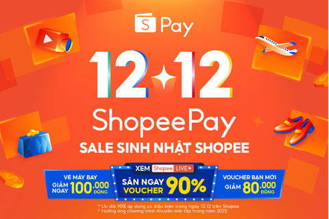 Mừng sinh nhật, Shopee tung ưu đãi và chương trình giải trí 12 ngày- Ảnh 4. Ví điện tử ShopeePay cũng mang đến hàng loạt ưu đãi giá trị dành cho người dùng lựa chọn thanh toán trực tuyến khi mua sắm trên Shopee.