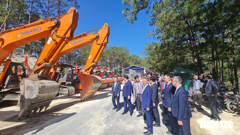 Cuối năm 2023 nâng cấp xong đường đèo Prenn Đà Lạt - Ảnh 2. Cuối năm 2023 nâng cấp xong đường đèo Prenn Đà Lạt - Ảnh 2.