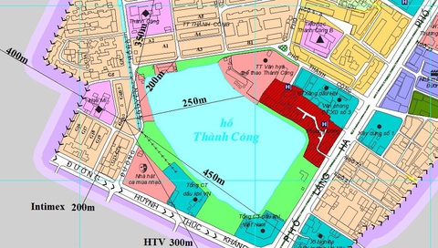 Tòa G6A Thành Công nằm ở vị trí rất đắc địa