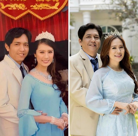 Ảnh vui sao Việt 12-2: Lý Hải tận tình làm tóc cho vợ - Ảnh 2. Ảnh vui sao Việt 12-2: Lý Hải tận tình làm tóc cho vợ - Ảnh 2.