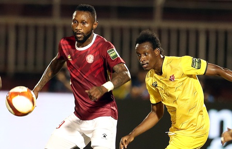 Vòng 3 V-League 2023: 'Chạy trốn' đáy bảng - Ảnh 1. Hoàng Vũ Samson (trái) cùng CLB TP.HCM liệu sẽ có chiến thắng đầu tiên trước Khánh Hòa? - Ảnh: N.K.