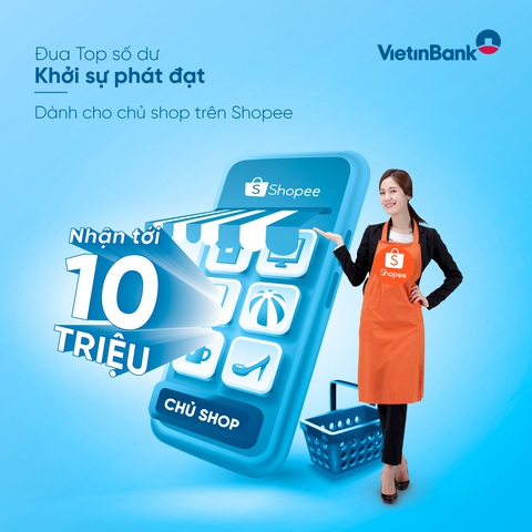VietinBank tặng tiền triệu cho chủ cửa hàng kinh doanh online - Ảnh 1. VietinBank tặng tiền triệu cho chủ shop kinh doanh online