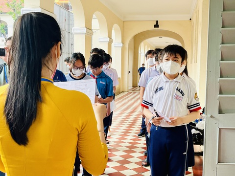 TP.HCM công bố cấu trúc đề thi tuyển sinh lớp 10 - Ảnh 1. TP.HCM công bố cấu trúc đề thi tuyển sinh lớp 10 - Ảnh 1.