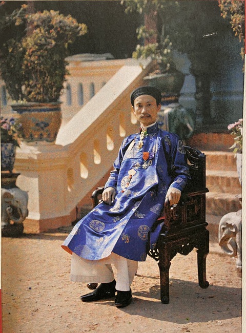 Khám phá bất ngờ: Văn Miếu - Quốc Tử Giám từng là trại lính, nơi cách ly bệnh nhân dịch tả - Ảnh 10. Tổng đốc Hoàng Trọng Phu năm 1915 - Ảnh: ALBERT KAHN