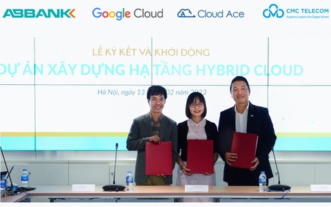 ABBANK hợp tác cùng Google Cloud cho mục tiêu chuyển đổi số - Ảnh 1. ABBANK hợp tác cùng Google Cloud cho mục tiêu chuyển đổi số - Ảnh 1.