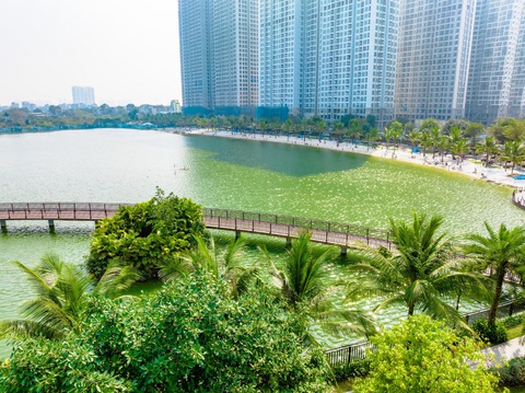 Doanh nghiệp bất động sản loay hoay vượt khó - Ảnh 2. Imperia Smart City do MIK GROUP phát triển là một trong số hiếm dự án tại TP Hà Nội đang hoàn thiện và tiếp tục chào bán ra thị trường trong đầu năm 2023