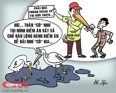 Phát bệnh vì cò bệnh viện - Ảnh 1. Phát bệnh vì cò bệnh viện - Ảnh 1.