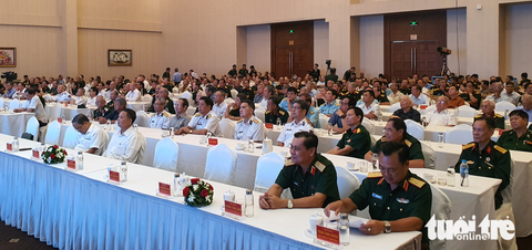 Quân khu 7 gặp mặt cán bộ cao cấp quân đội nghỉ hưu, nghỉ công tác năm 2023 - Ảnh 2. Quân khu 7 gặp mặt cán bộ cao cấp quân đội nghỉ hưu, nghỉ công tác năm 2023 - Ảnh 2.