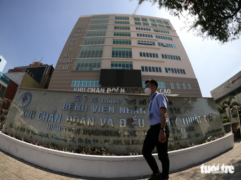 Cận cảnh đường hầm chuyển bệnh duy nhất tại bệnh viện ở TP.HCM - Ảnh 1. Cận cảnh đường hầm chuyển bệnh duy nhất tại bệnh viện ở TP.HCM - Ảnh 1.