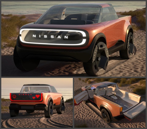 Nissan Navara học Ranger, Hilux cũng chuyển sang chạy điện - Ảnh 3. Nissan Navara học Ranger, Hilux cũng chuyển sang chạy điện - Ảnh 3.