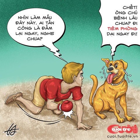 Chó dữ rọ mõm, chủ dữ... rọ tay - Ảnh 2. Chó dữ rọ mõm, chủ dữ... rọ tay - Ảnh 2.