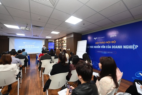 PwC Việt Nam hỗ trợ Meey Land tổ chức hội thảo về cấu trúc nguồn vốn của doanh nghiệp - Ảnh 1. Hội thảo nội bộ về Cấu trúc nguồn vốn của doanh nghiệp được tổ chức bởi Meey Land và PwC Việt Nam